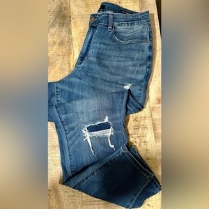 Judy Blue High Rise Boyfriend Skinny Leg Jeans